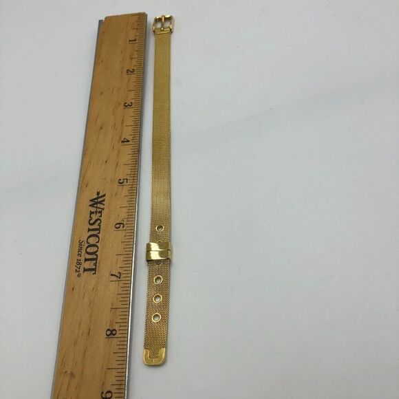 18K Gold Plated Stainless Steel Buckle Style Bracelet Waterproof Hypoall… - Picture 13 of 13